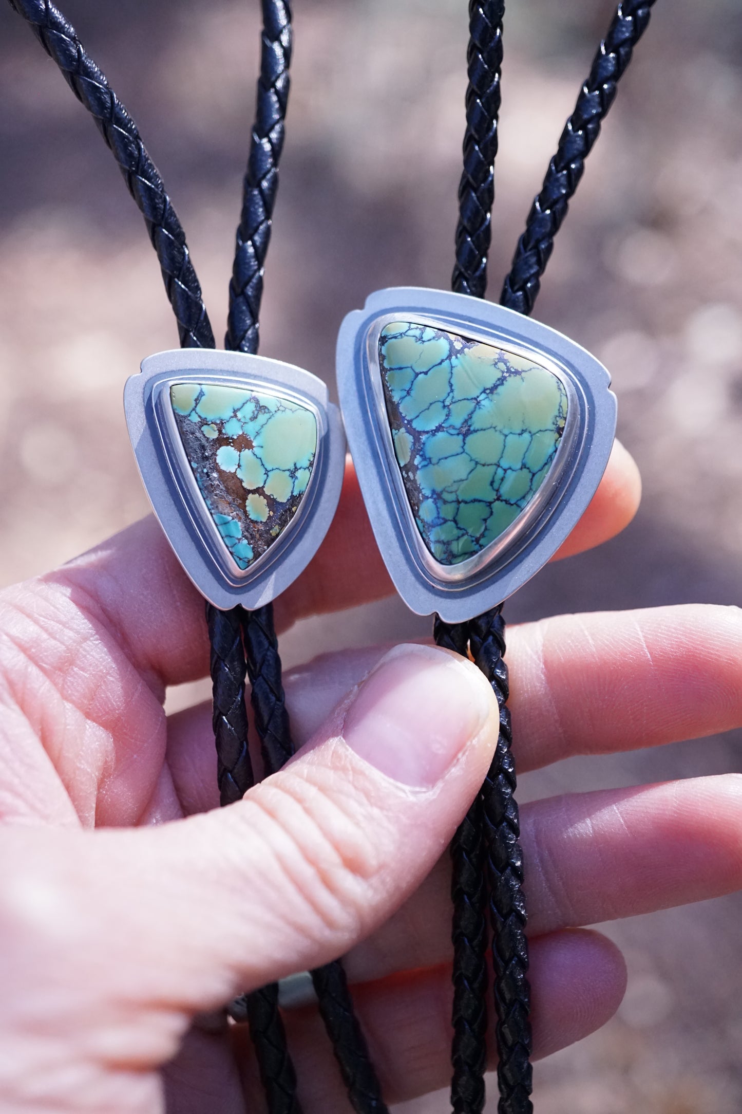 bamboo mountain turquoise bolo tie #2