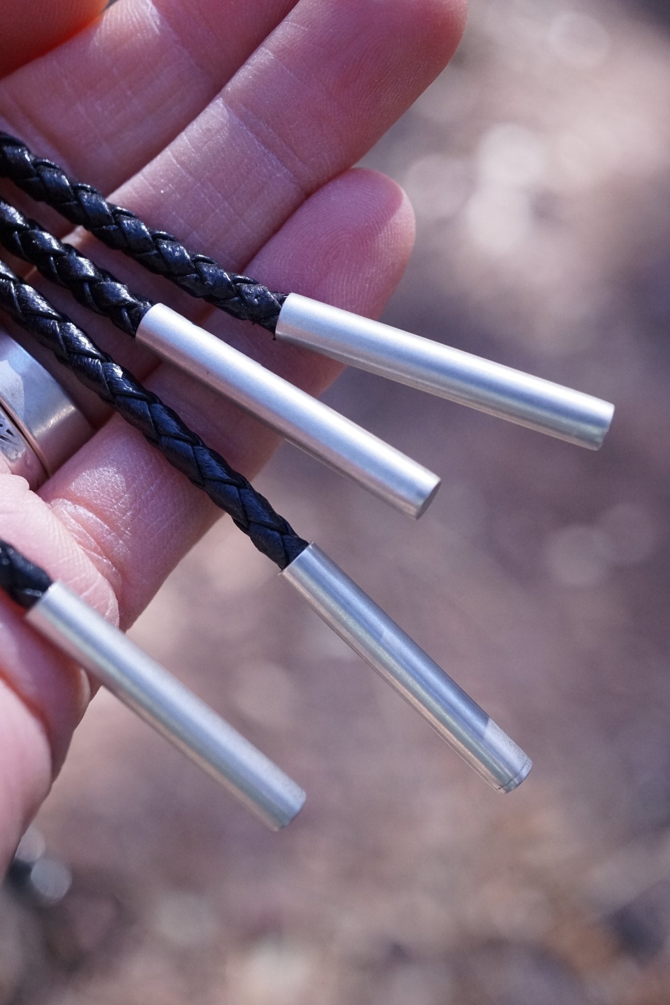 bamboo mountain turquoise bolo tie #2 - Lumenrose