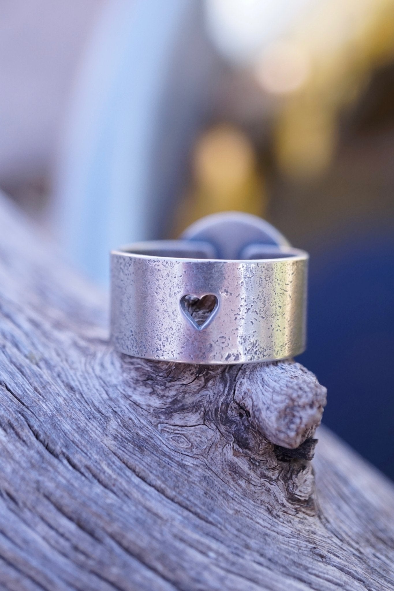 poseidon variscite ring 🤍 with wide band - 9.25/9.5 - Lumenrose