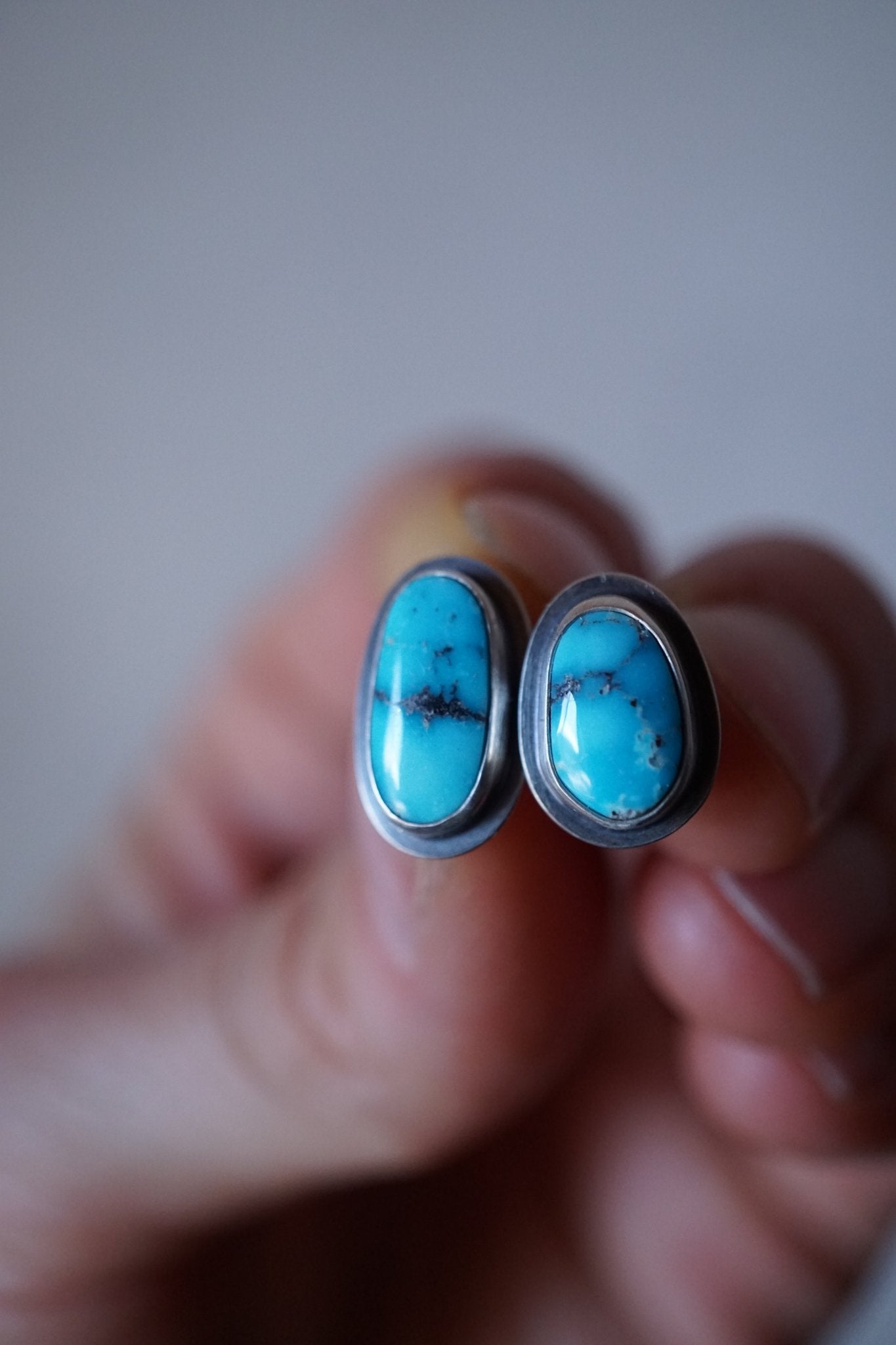 riviera turquoise studs #3 - Lumenrose