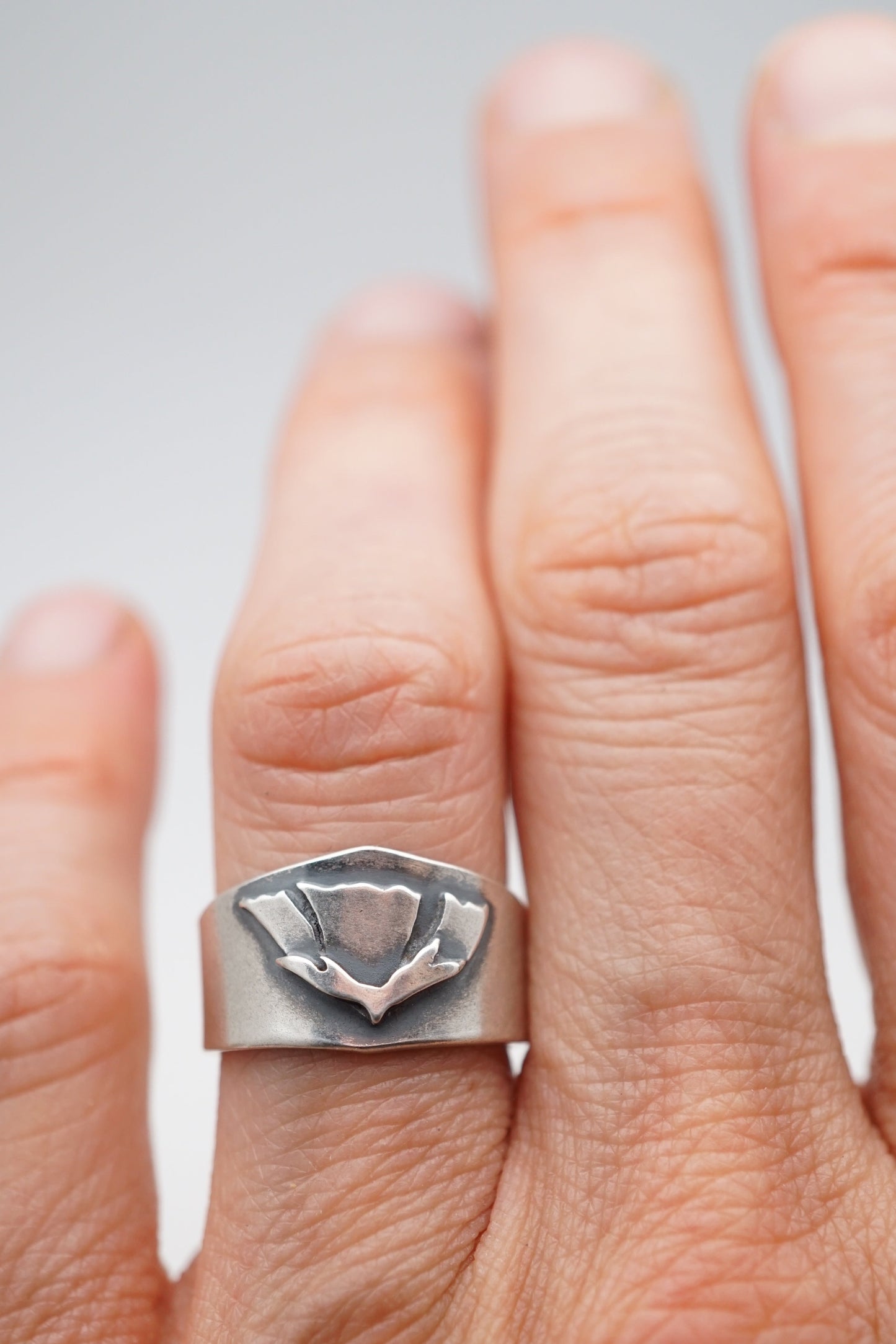 arizona poppy ring - size 5.25 - Lumenrose