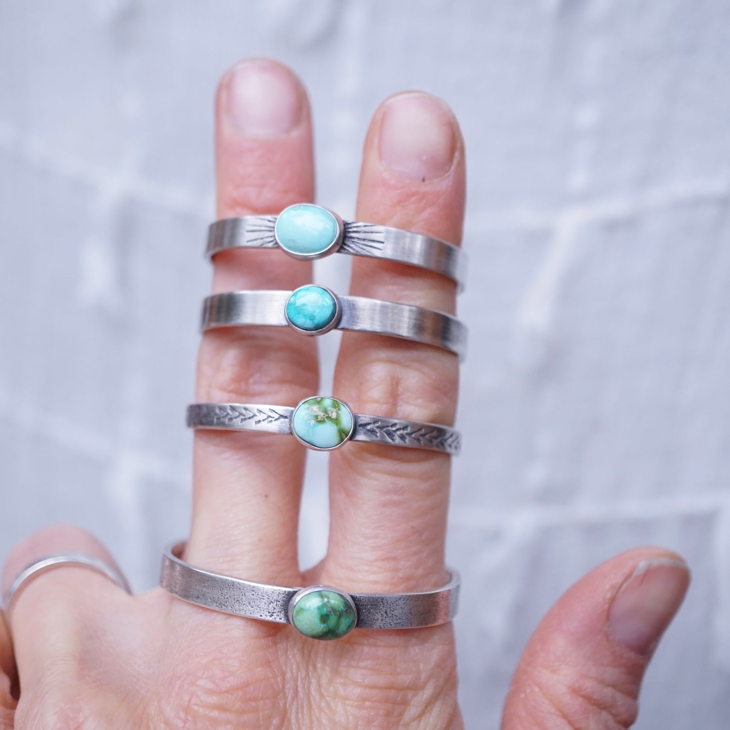 baby/toddler turquoise cuff #3 - Lumenrose