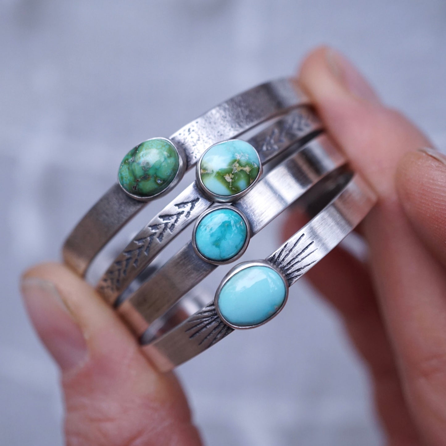 baby/toddler turquoise cuff #3 - Lumenrose