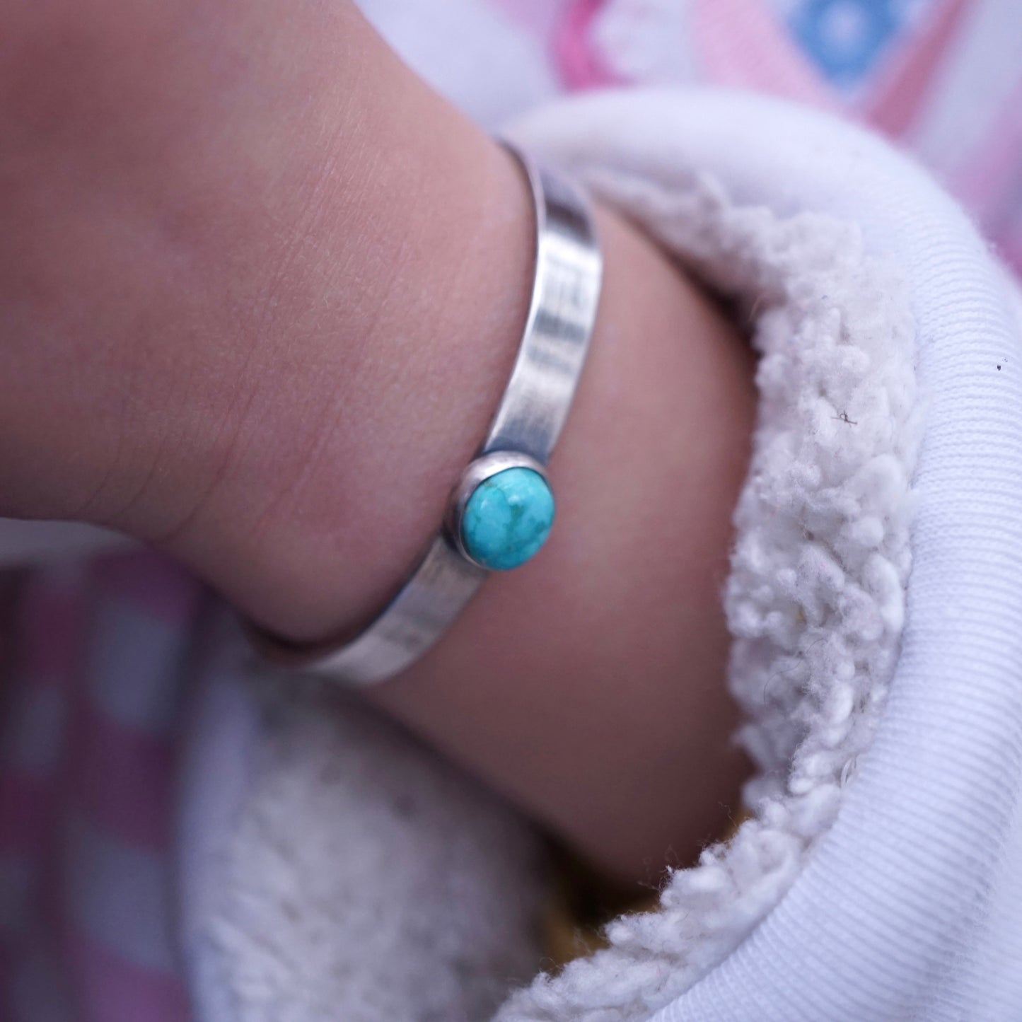 baby/toddler turquoise cuff #3 - Lumenrose