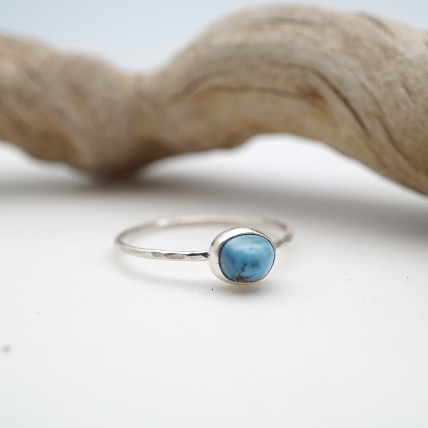 daintiest lavender turquoise ring - size 9 - Lumenrose