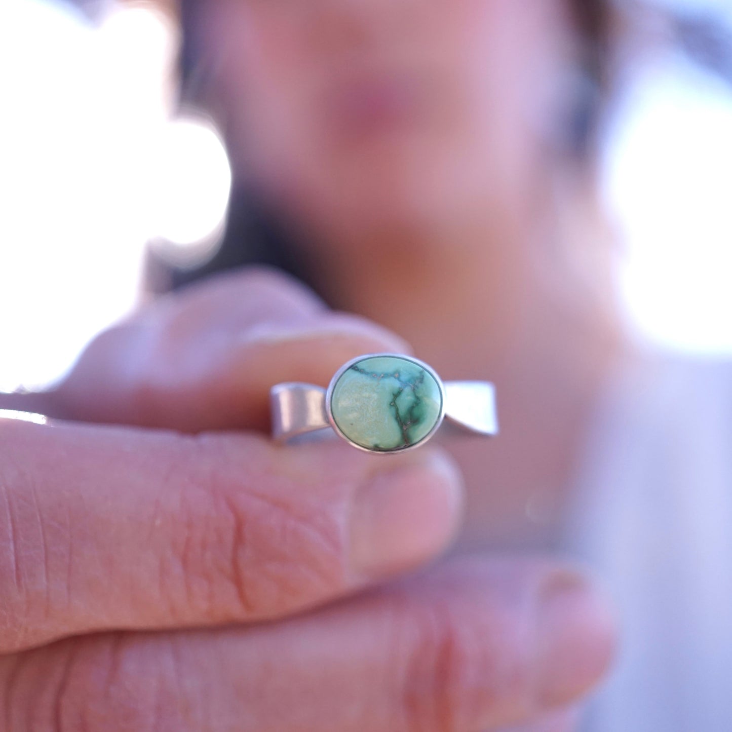 DELICATE EARTH ring - size 6 - Lumenrose