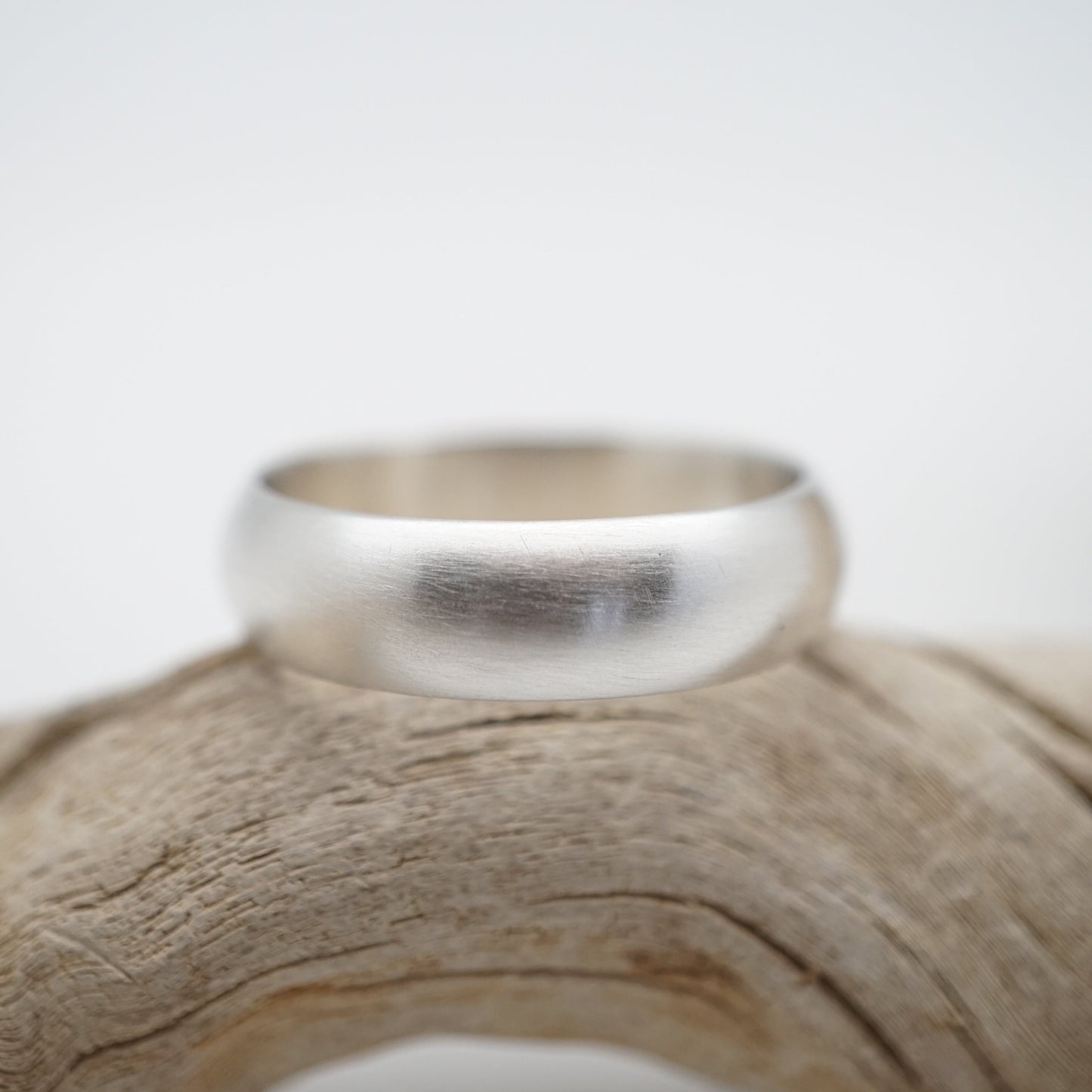 half round ring band - 2 sizes available - Lumenrose