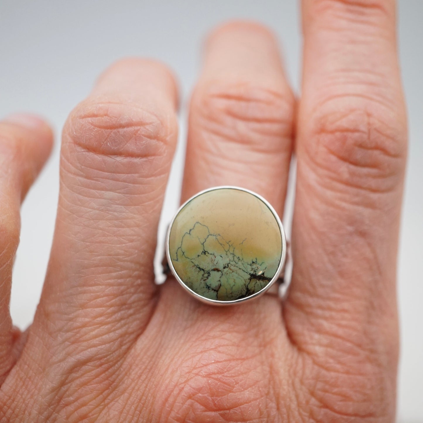 I AM EARTH ring - size 6.5/6.75 - Lumenrose