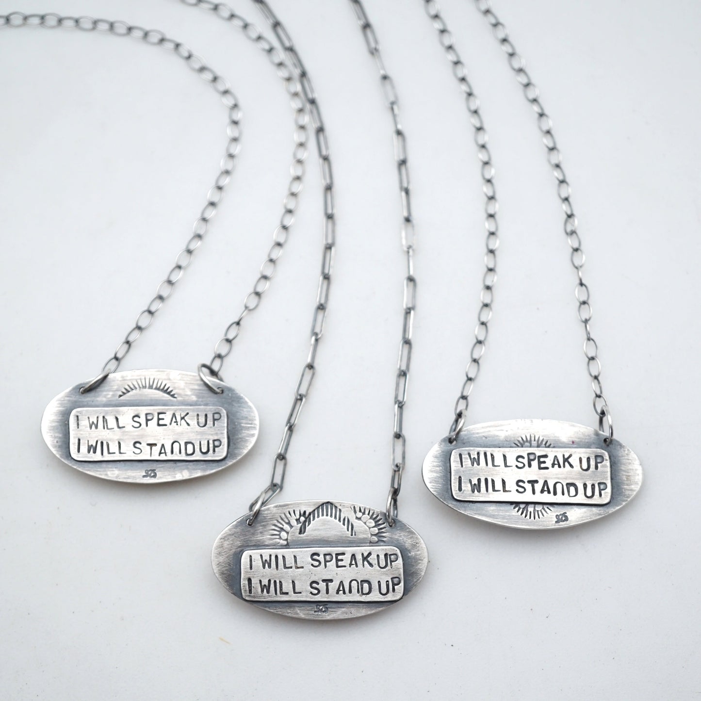 i will speak up necklace #2 - Lumenrose