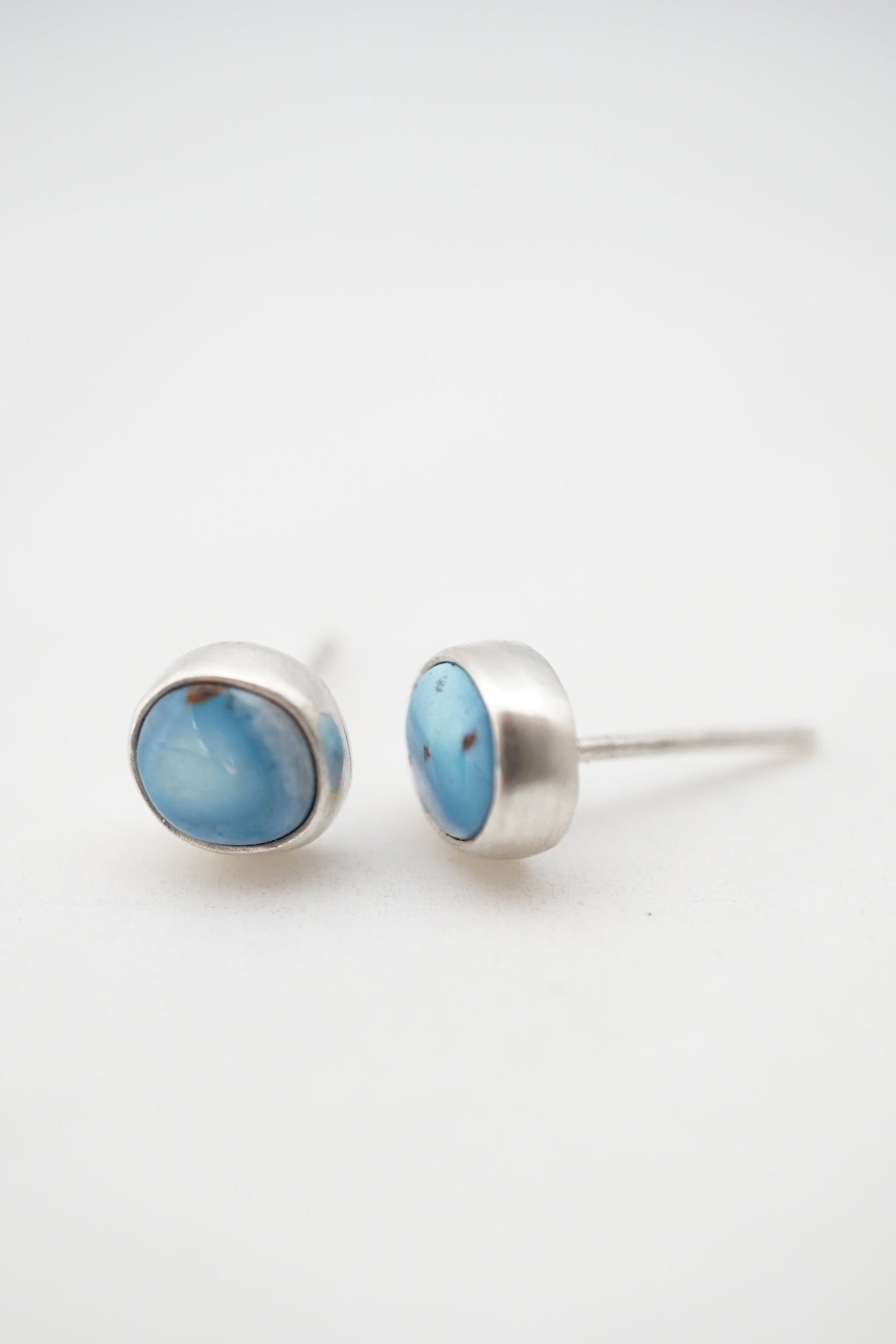 lavender turquoise tiny studs #2 - Lumenrose