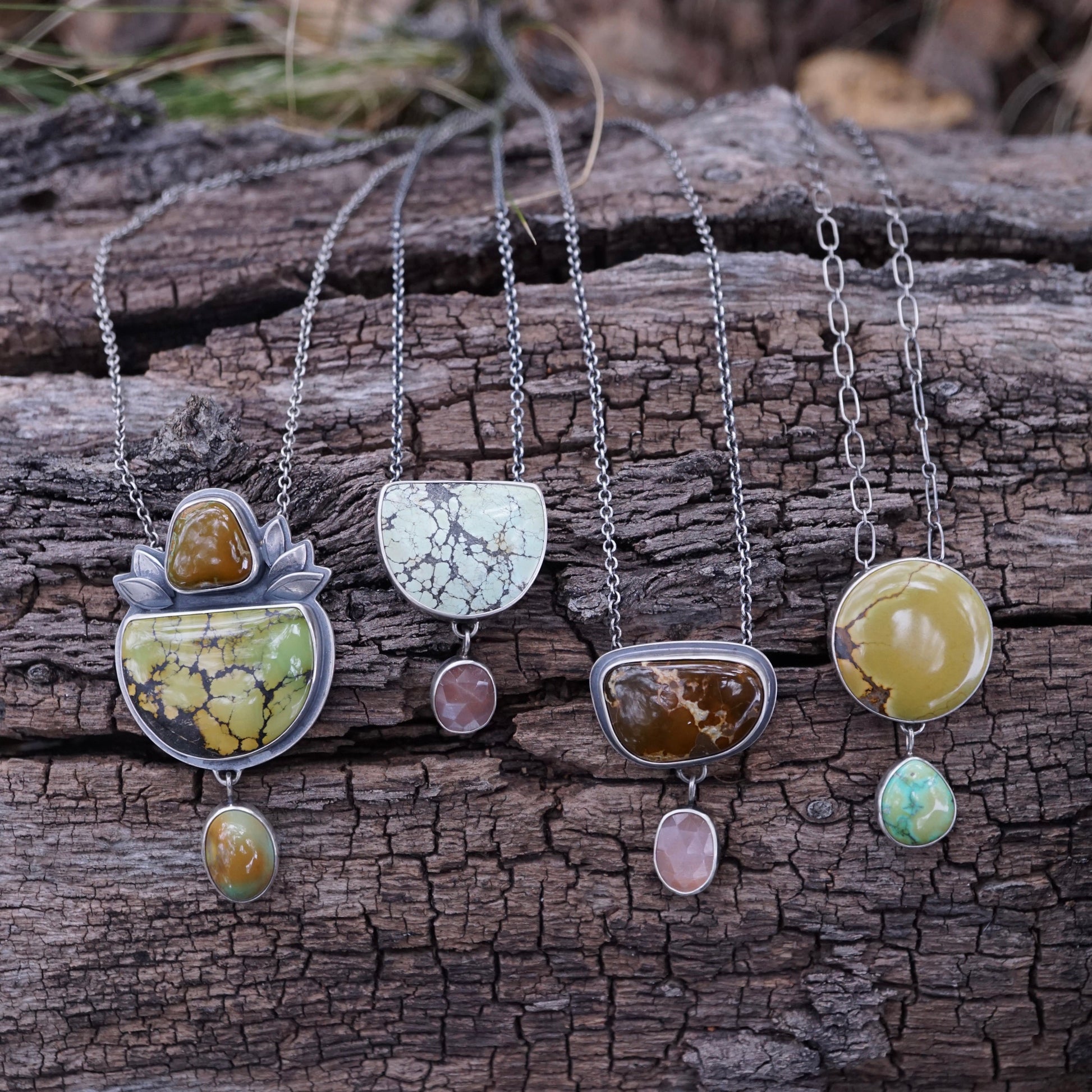 LICHEN EARTH necklace - Lumenrose