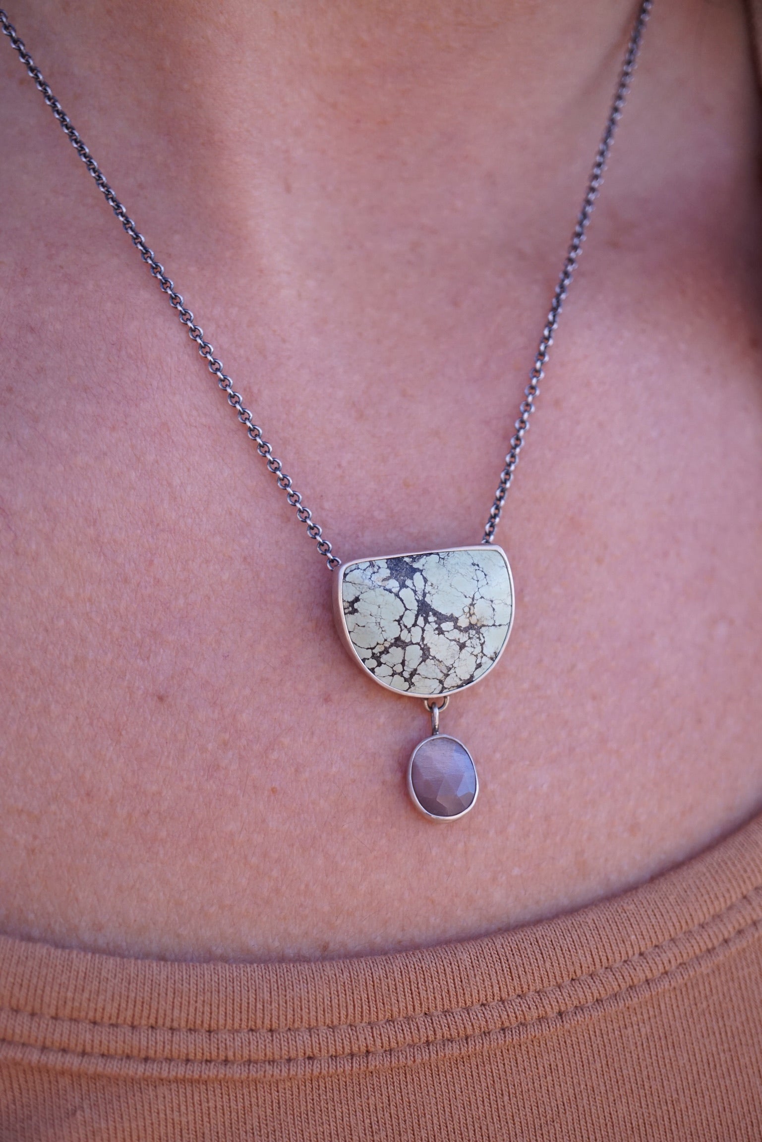LICHEN EARTH necklace - Lumenrose
