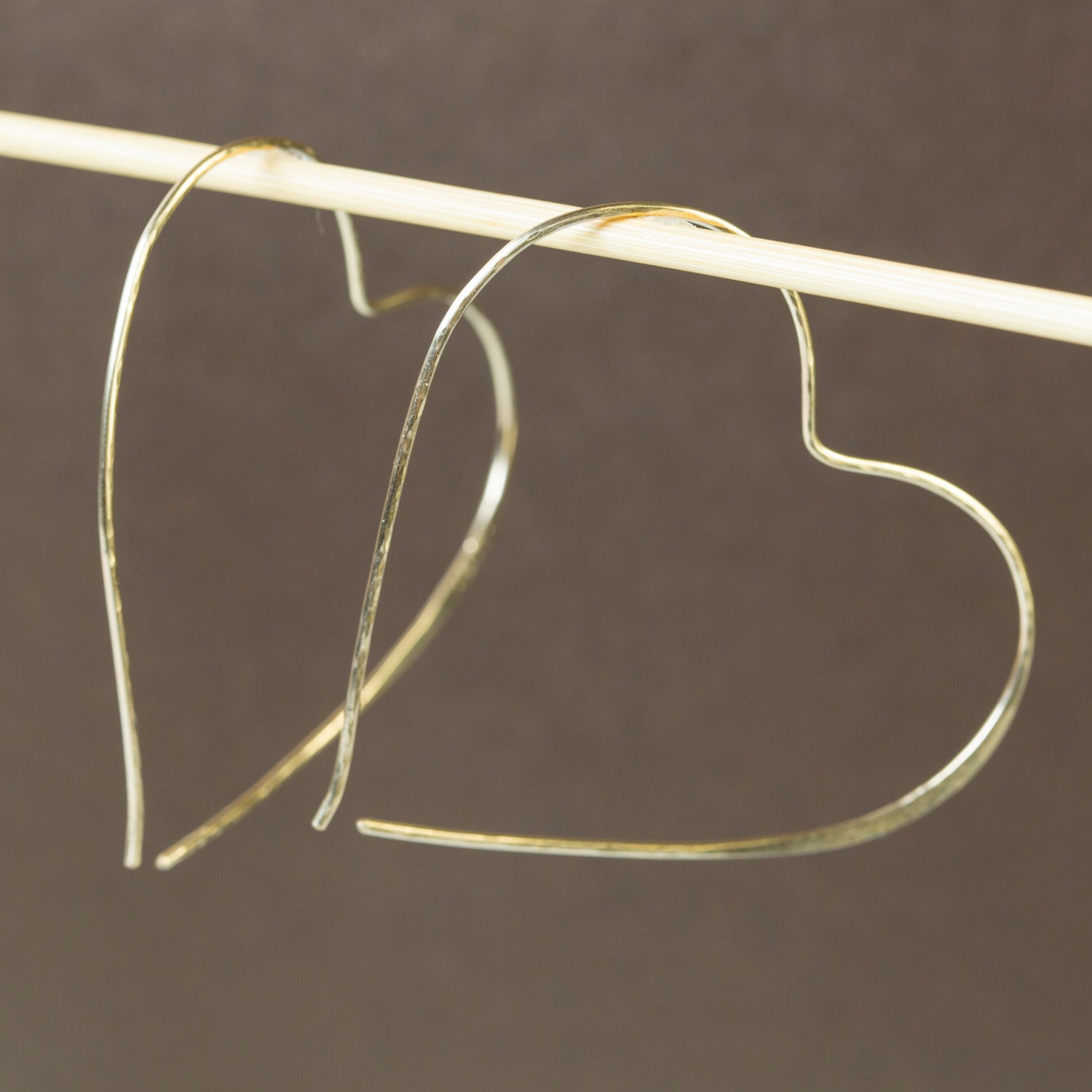 LUV heart hoops - Lumenrose