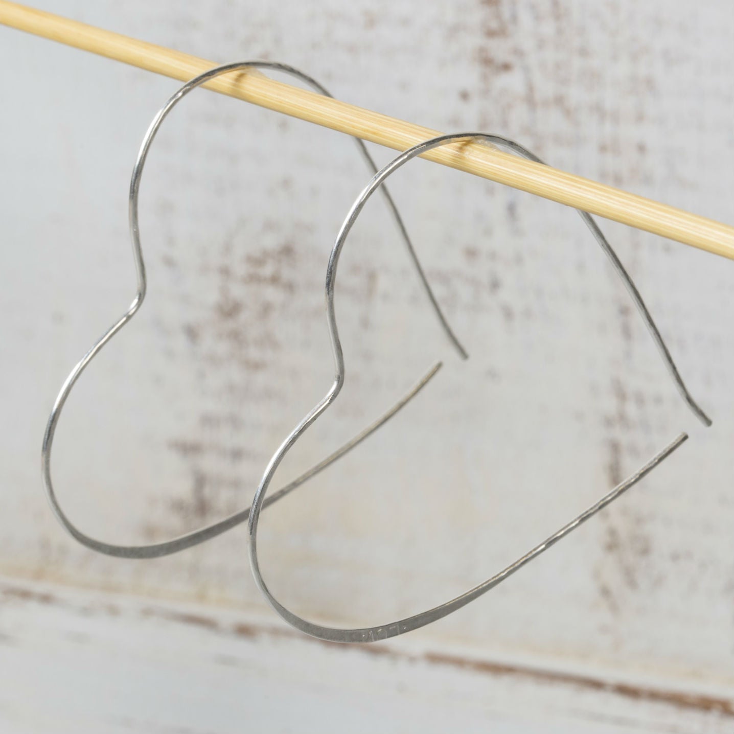 LUV heart hoops - Lumenrose