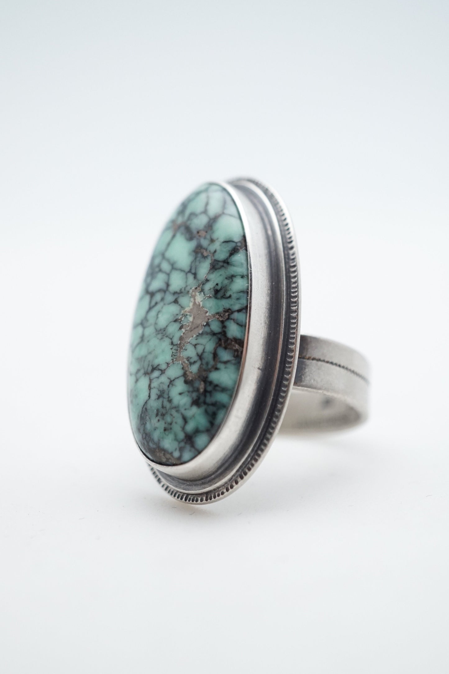 orion variscite ring - size 7/7.25 - Lumenrose