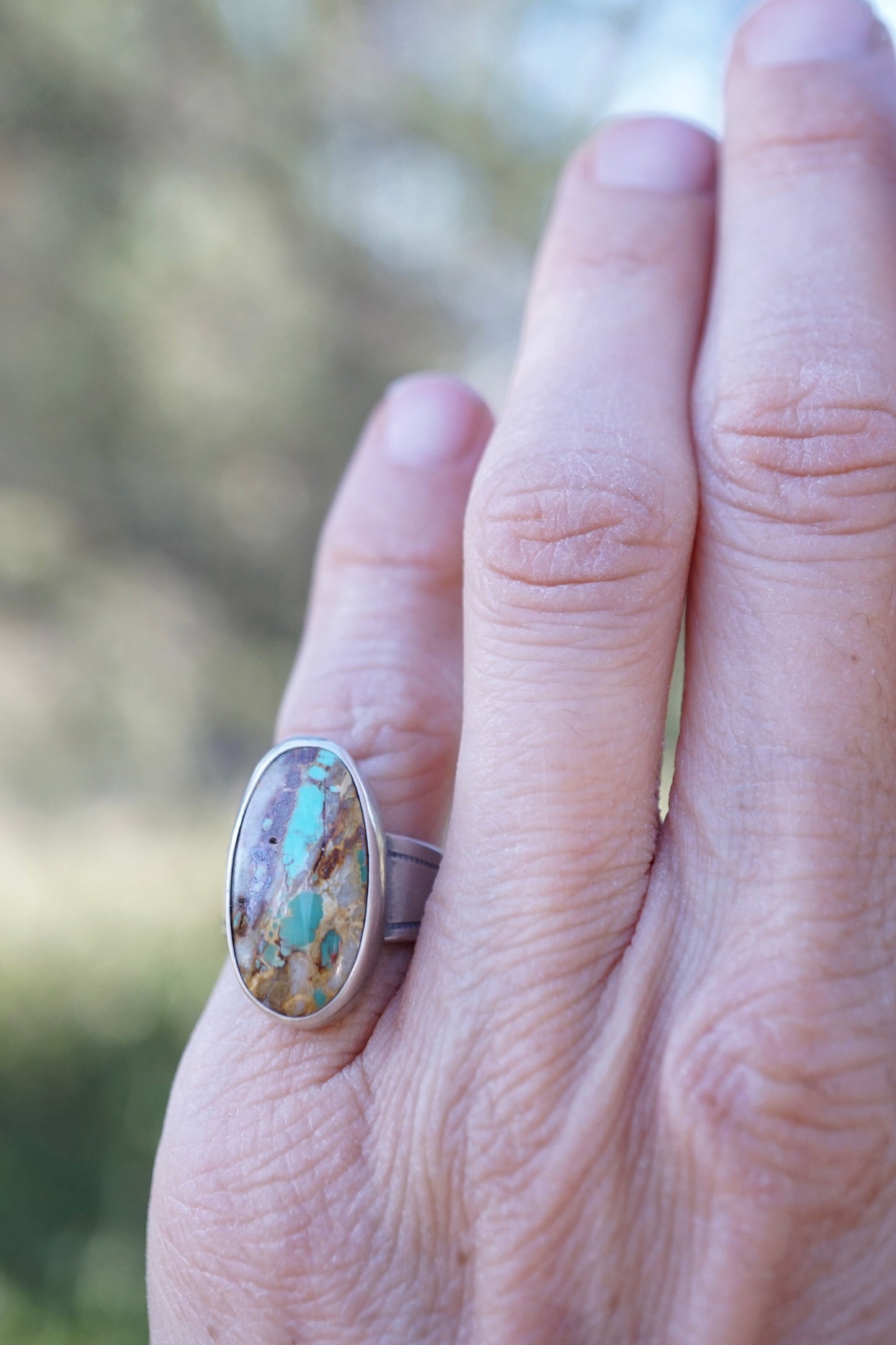 royston ribbon pinky ring - size 3.5 - Lumenrose