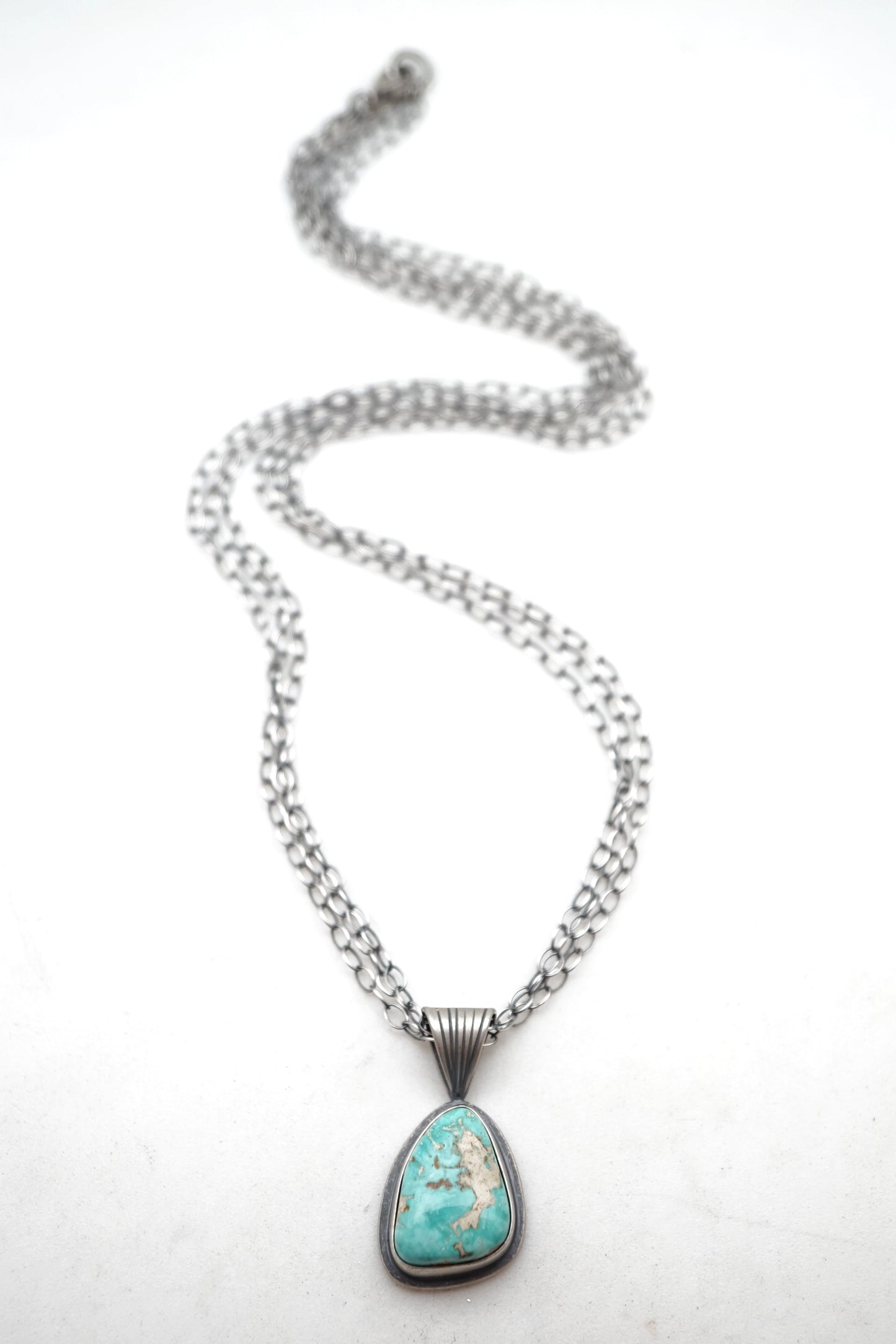 royston turquoise pendant necklace - Lumenrose