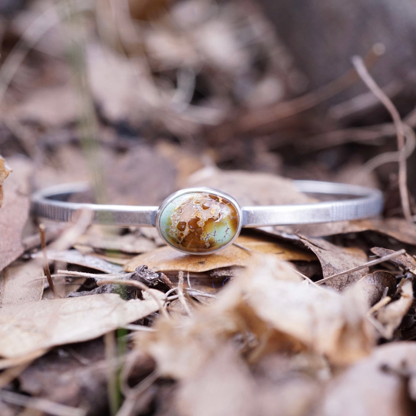 SHADES OF EARTH cuff - cheyenne turquoise - Lumenrose
