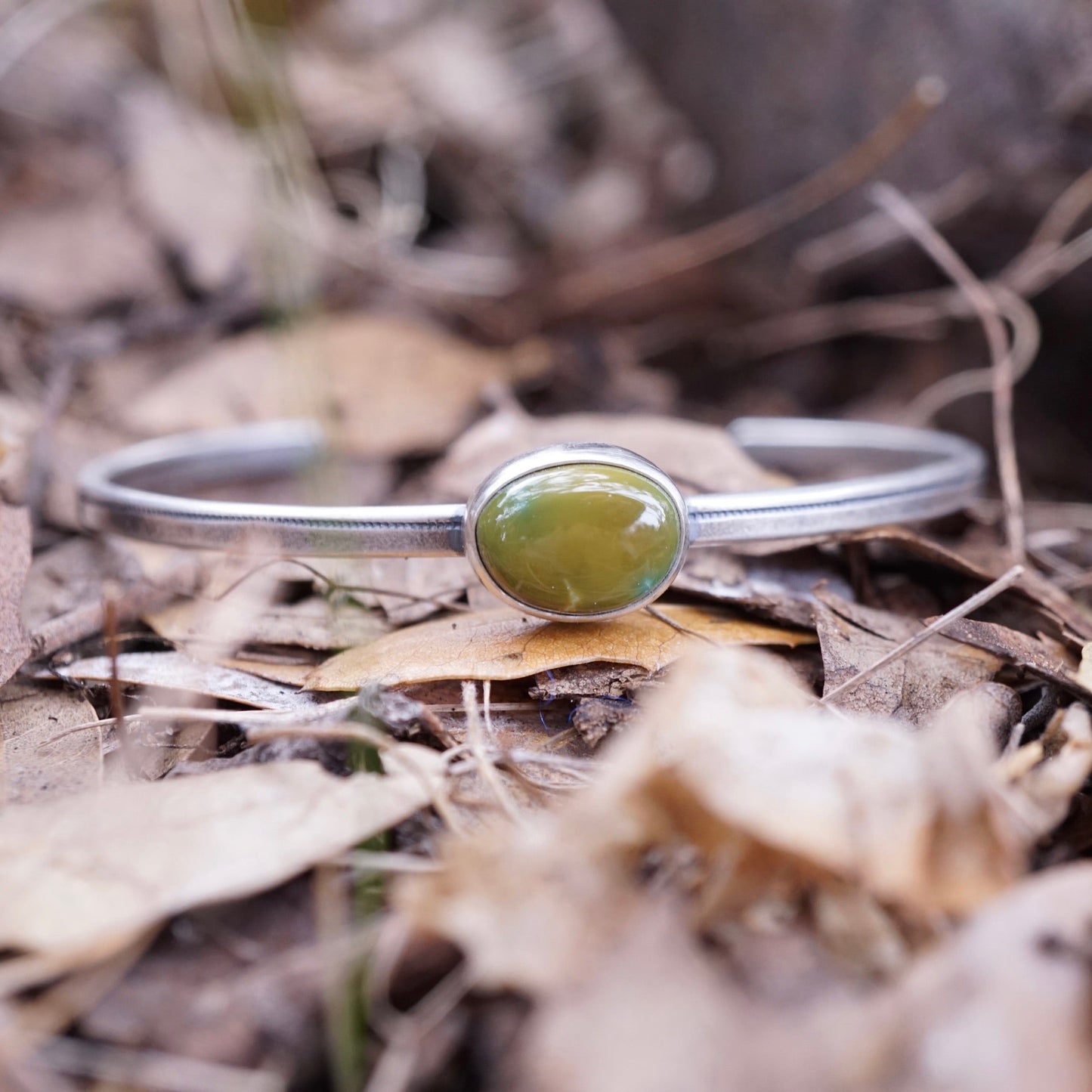 SHADES OF EARTH cuff - fox turquoise - Lumenrose