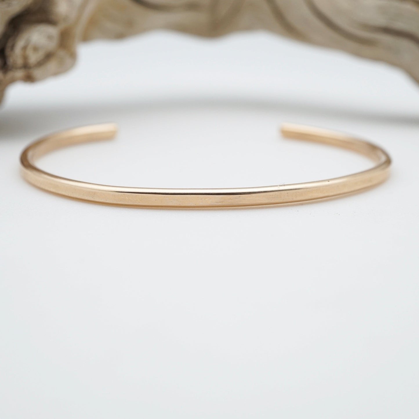 sturdy 14k goldfill cuff - two sizes available - Lumenrose