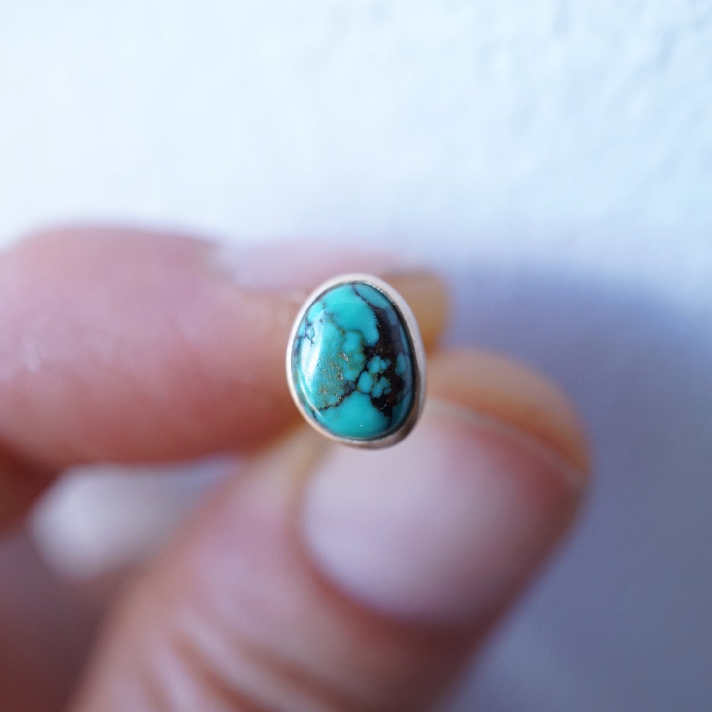 teeny tiny SINGLE STUD earrings in 14k goldfill - Lumenrose