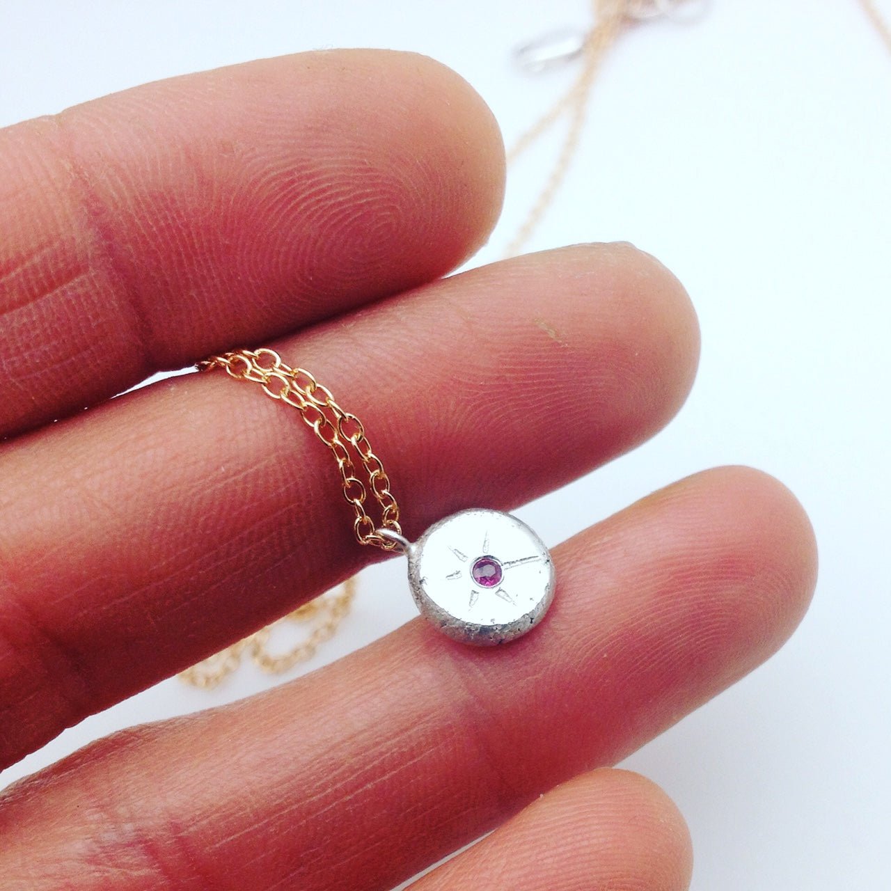 tiny sparkle necklace - Lumenrose