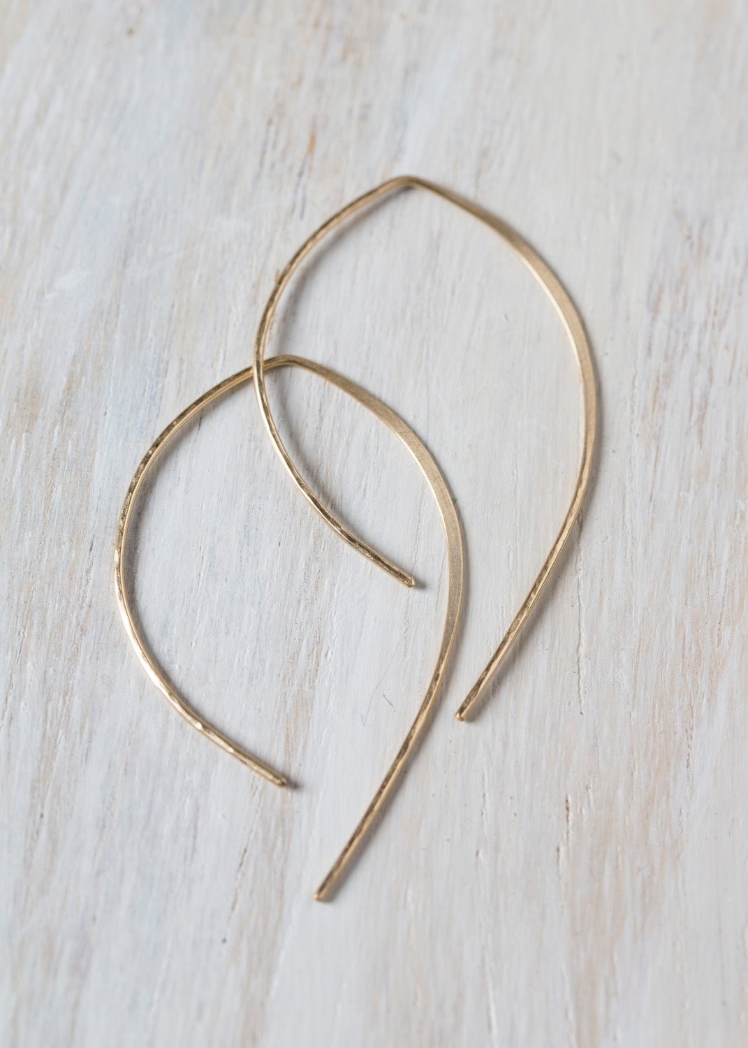 wishbone earrings - Lumenrose