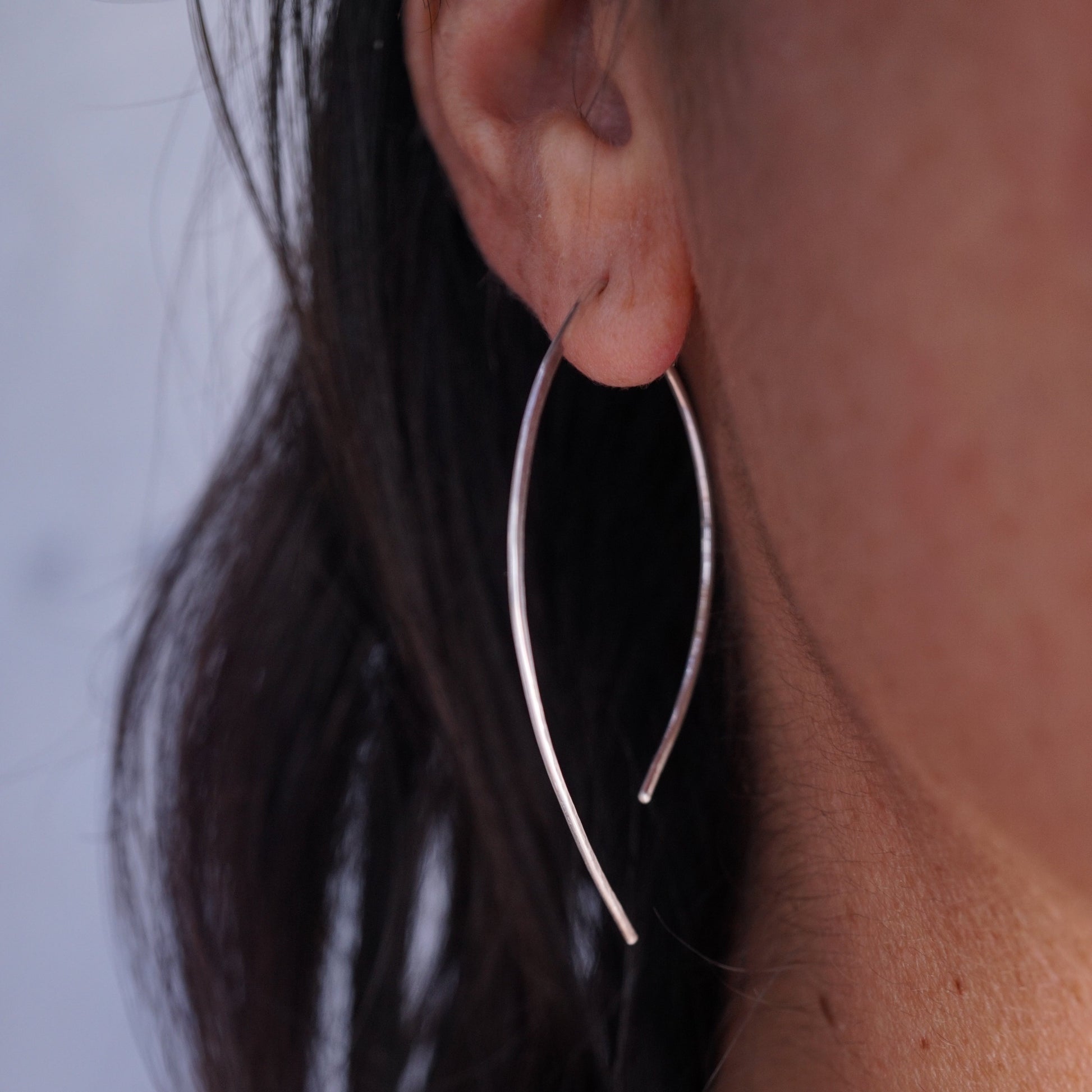 wishbone earrings - Lumenrose