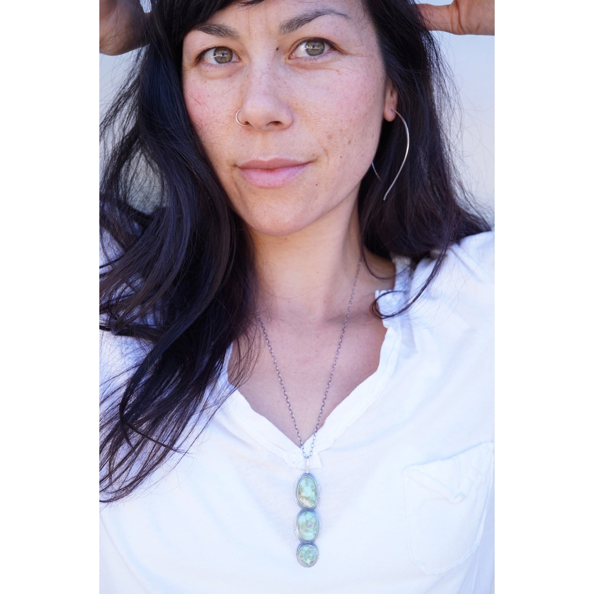 wishbone earrings - Lumenrose