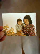 Orchids, white rice and $20 bills