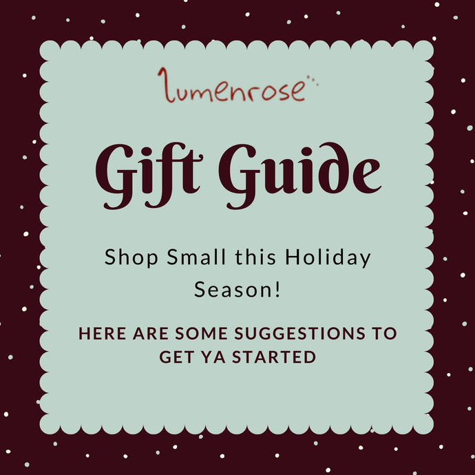 Shop Small Gift Guide!