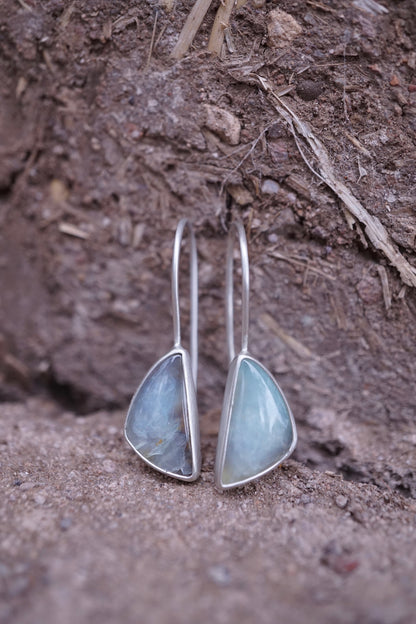 peruvian opal shorty dangles