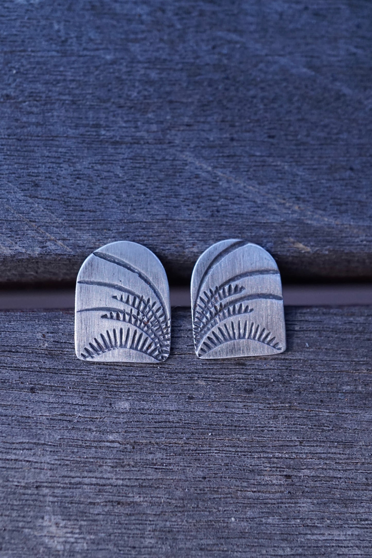 silver archway studs