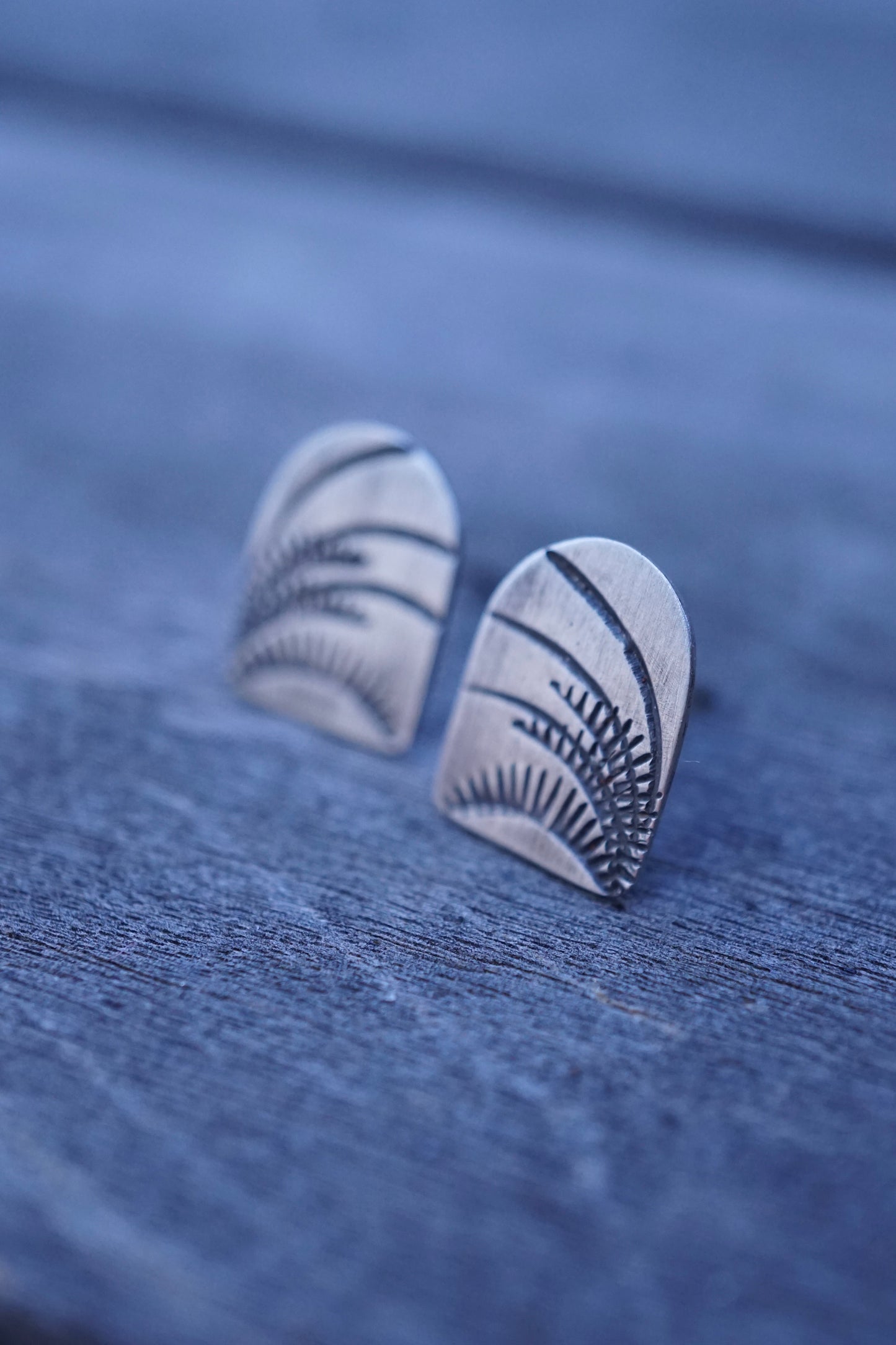 silver archway studs