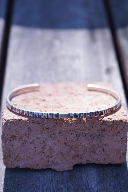 stamped stacking cuff