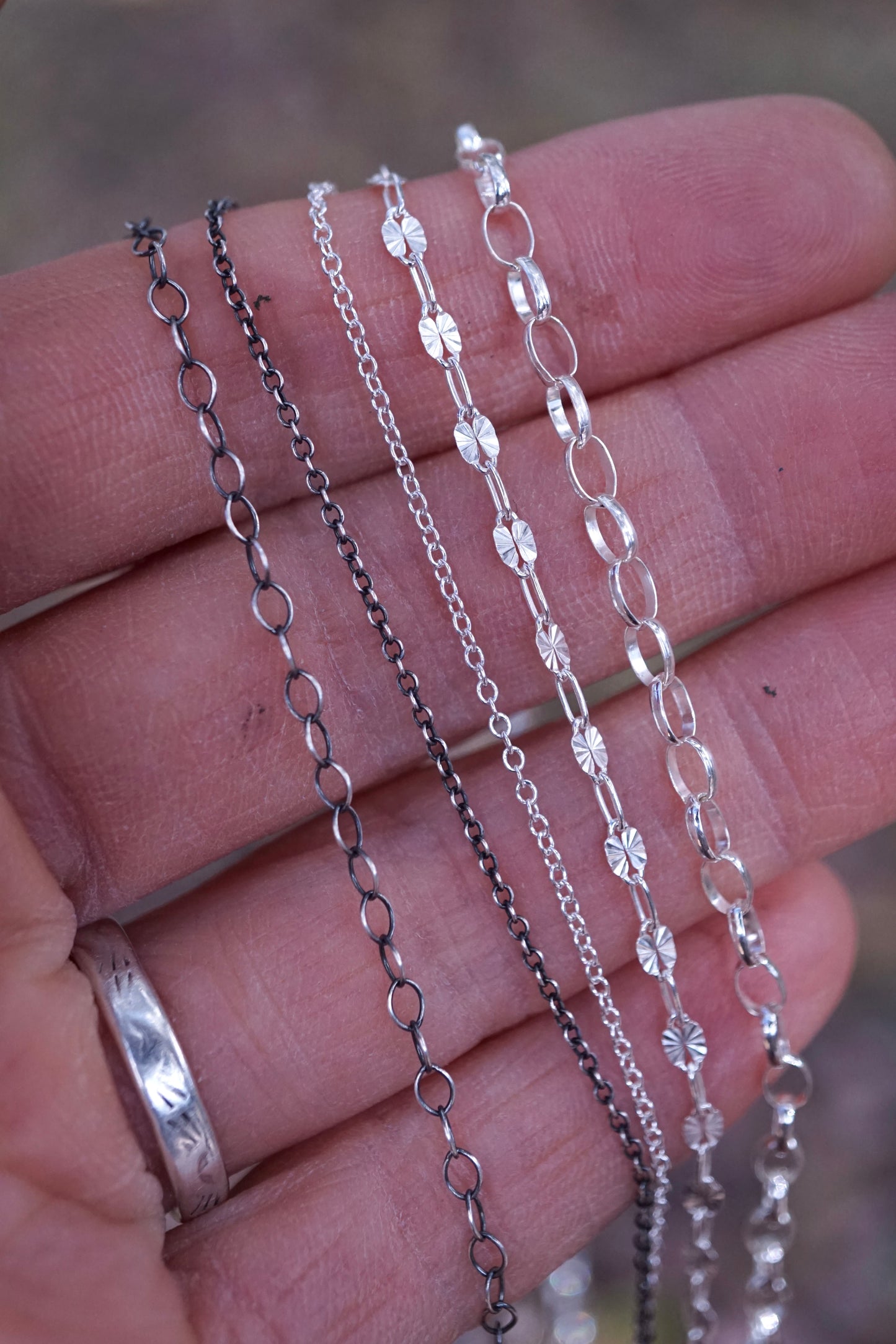 silver chains
