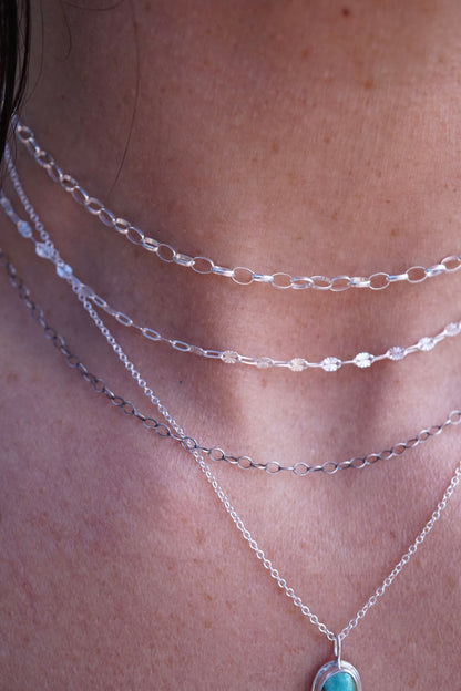 silver chains