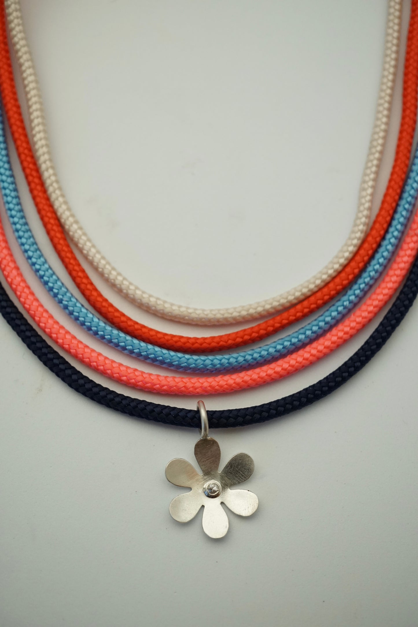 paracord and leather necklaces