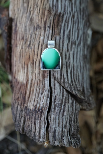 persian variscite altar pendant - NO CHAIN INCLUDED