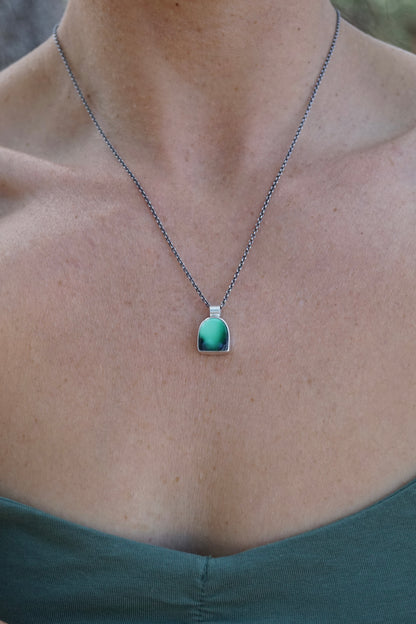 persian variscite altar pendant - NO CHAIN INCLUDED