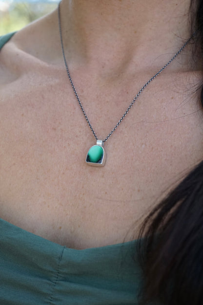 persian variscite altar pendant - NO CHAIN INCLUDED