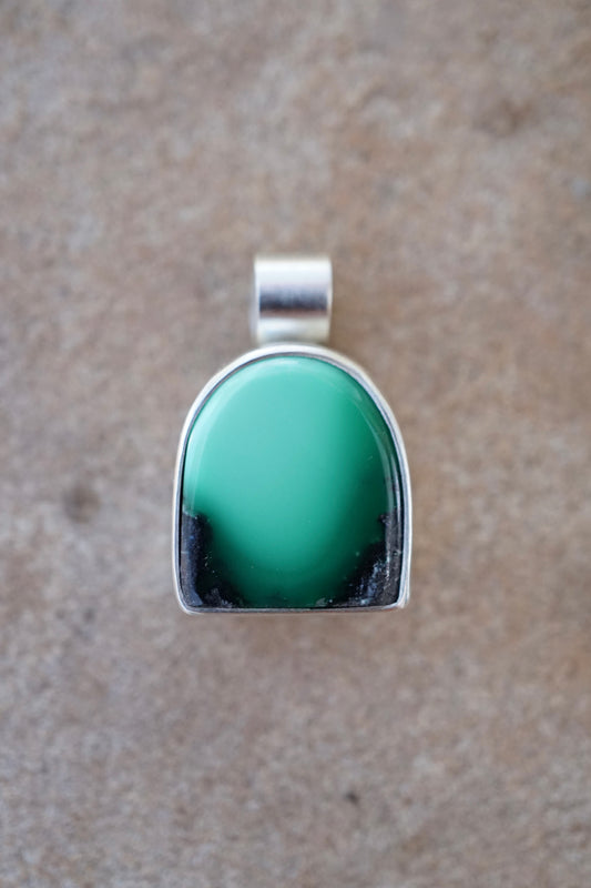 persian variscite altar pendant - NO CHAIN INCLUDED