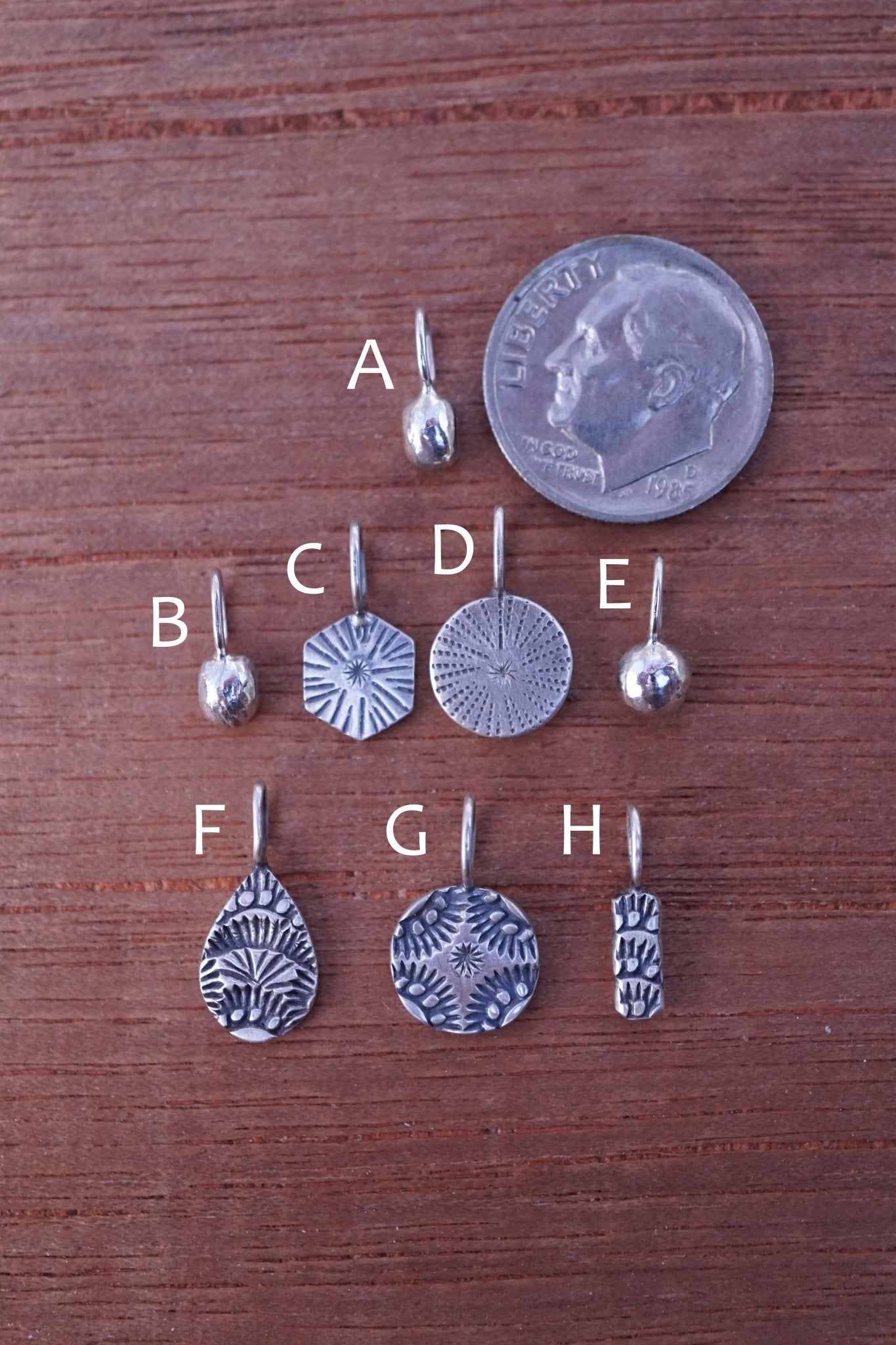 silver charms - pick your own! - Lumenrose