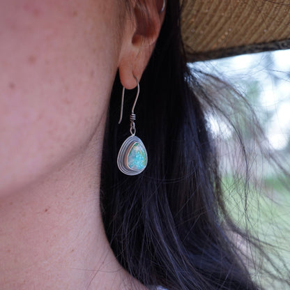 sonoran gold layered teardrop dangles - Lumenrose