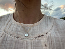amber zircon sparkle necklace