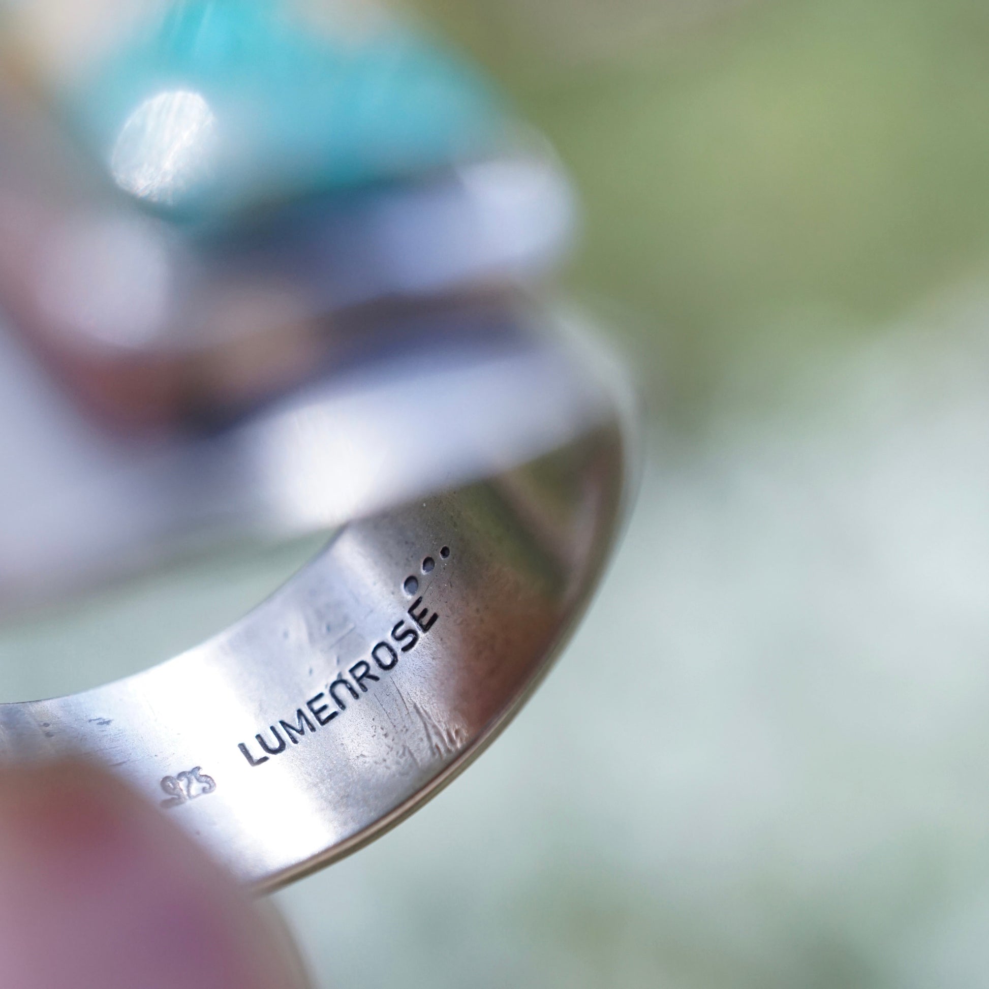 high grade royston saddleband ring - size 9.5 - Lumenrose