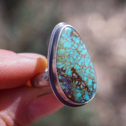 patagonia turquoise ring - size 6.25 - Lumenrose