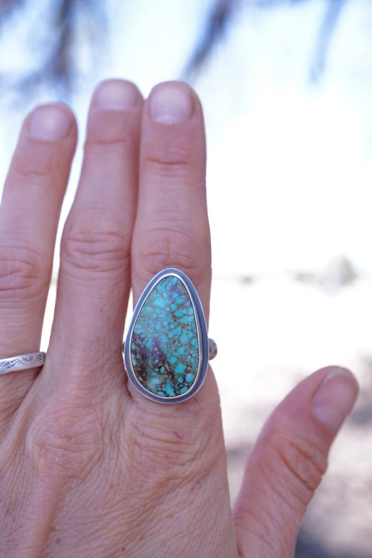 patagonia turquoise ring - size 6.25 - Lumenrose